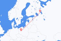 Flights from Petrozavodsk, Russia to Poznań, Poland