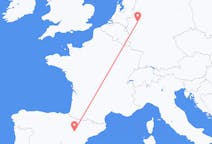 Flyg från Zaragoza, Spanien till Dortmund, Tyskland