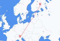 Flights from Verona to Joensuu