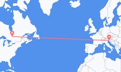 出发地 加拿大魯安 - 諾蘭達目的地 意大利的里雅斯特的航班