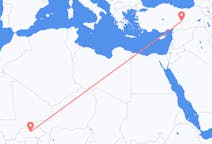 Flyreiser fra Ouagadougou, til Malatya