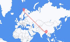 Flyrejser fra Bagan til Kiruna