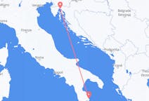 Fly fra Rijeka til Crotone