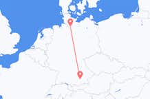 Flights from Munich to Hamburg
