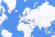 Flyreiser fra Phú Quốc, Vietnam til Kangerlussuaq, Grønland