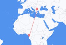 Flyrejser fra Libreville, Gabon til Thessaloniki, Grækenland