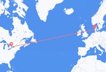 Flyg från Toronto, Kanada till Esbjerg, Danmark