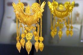 MarTa arkeologiska museet Taranto turné: mycket imponerande stora guldartiklar