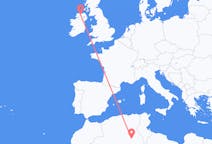 Flyrejser fra Hassi Messaoud, Algeriet til Derry, Nordirland