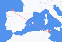 Рейсы из Энфиды, Тунис в Сантьяго-дель-Монте, Испания