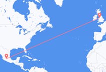 Flights from Morelia, Mexico to Liverpool, England