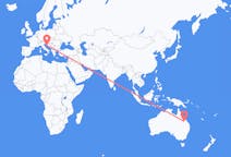 Рейсы из Изумруда, Австралия в Задар, Хорватия
