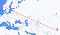 Flights from Zhangjiajie, China to Florø, Norway