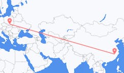 Flyg från Shangrao, Kina till Krakow, Polen