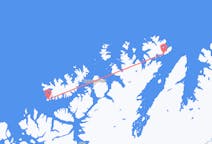 Flyg från Honningsvåg till Hasvik