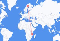 Flights from Quelimane, Mozambique to Skellefteå, Sweden