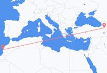 Fly fra Essaouira til Kars