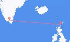 Flights from Papa Westray, the United Kingdom to Narsarsuaq, Greenland