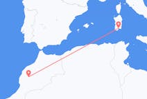 Flights from Marrakesh to Cagliari