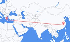Flyg från Shangrao, Kina till Chania, Grekland