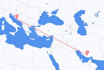 Flyrejser fra Lar til Split