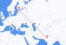 Flights from Jodhpur, India to Helsinki, Finland