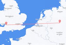 Flyreiser fra Bristol, England til Paderborn, Tyskland