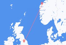 Flights from Volda, Norway to Leeds, the United Kingdom