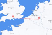 Flights from Liège, Belgium to Southampton, the United Kingdom