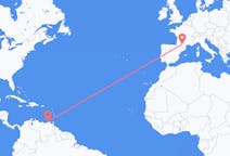 Flights from Porlamar, Venezuela to Toulouse, France