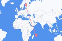 Flights from Mauritius Island to Helsinki