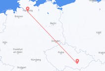 Flyrejser fra Hamborg til Brno