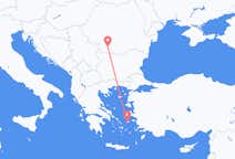 出发地 希腊伊卡利亚岛目的地 罗马尼亚克拉約瓦的航班