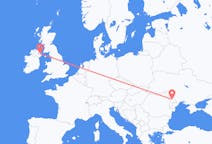 Flights from Chișinău, Moldova to Belfast, the United Kingdom