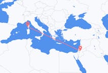 Flyreiser fra Amman, til Ajaccio
