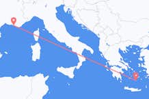 Flüge von Marseille, nach Santorin