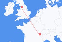 Flyrejser fra Chambery, Frankrig til Manchester, England