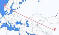 Flights from Mianyang to Volda