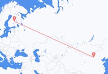 Loty z miasta Baotou do miasta Kuopio