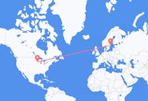 Flyreiser fra Rochester, USA til Stockholm, Sverige