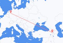 Flyreiser fra Jerevan, Armenia til Münster, Tyskland