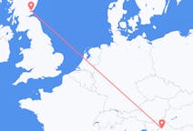 Flyreiser fra Dundee, Skottland til Zagreb, Kroatia