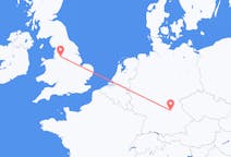 Flyreiser fra Manchester, England til Nürnberg, Tyskland