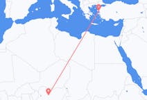 Flights from Kaduna, Nigeria to Mytilene, Greece