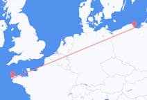 Flights from Brest, France to Gdańsk, Poland