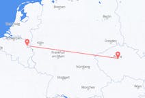 Flyg från Maastricht, Nederländerna till Prag, Tjeckien