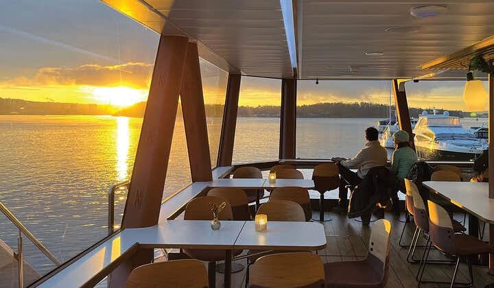 Crucero turístico con cena de 3 platos por el fiordo de Oslo