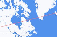 Flyreiser fra Edmonton, Canada til Akureyri, Island