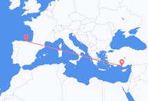 Vols de Gazipaşa, Turquie pour Santander, Espagne