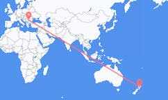 新西兰出发地 內皮爾飞往新西兰目的地 克拉約瓦的航班